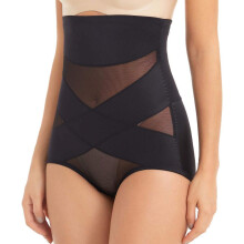 Women Shapewear Slimmer Body Shaper Hi-Waist Tummy Control Compression Butt Lifter Panties Girdle