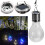 Solar LED Light Bulb Outdoor Colorful Hanging Lamp 4
