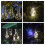 Solar LED Light Bulb Outdoor Colorful Hanging Lamp 5