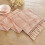 Boho table runner cotton linen 13x72 inches 2