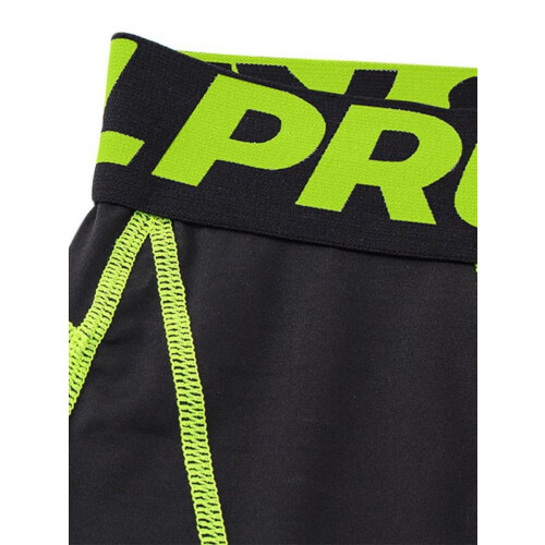 Men's compression capri pants cool dry 3/4 length 2