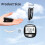 3D step counter large display 1 unit 8