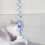 Cat toy spring fuzzy ball rope blue 6