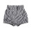 Barnestripete lanterneshorts med elastisk midje, svart, 2-3 år 1