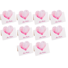 Valentine's Day 3D Thank You Card Pack of 10
