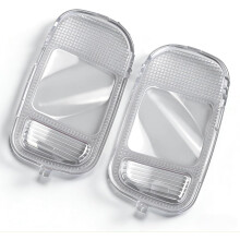 Lente de cobertura da luz de teto do console superior para Dodge Ram