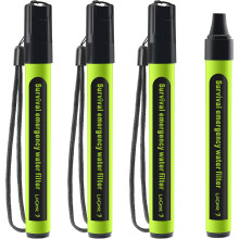 Water Filter Straw Portable Purifying Device 4-Pack