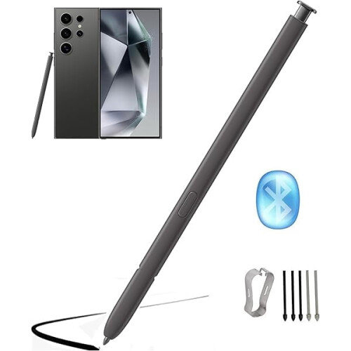 Galaxy S24 Ultra S Pen Bluetooth Stylus Donkergrijs