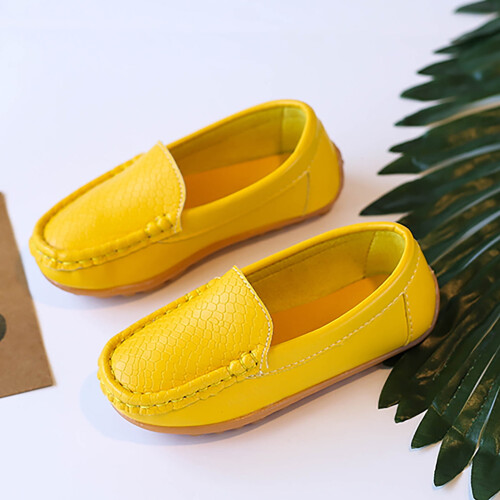 gelbe, weiche Freizeitschuhe für Kleinkinder, Größe 29 2
