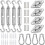 Awning Attachment Set M5Heavy Duty48pcs 1