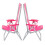 Folding Beach Chair Miniature Model Decoration 4