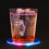 FRCOLOR LED-Untersetzer, PC-Material, 10 x 10 cm, 2 Stück 5