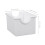 Porte-sachets de thé, sucrier, distributeur blanc 5
