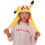 Pikachu Bunny Ears Λούτρινο Καπέλο Kawaii Cartoon Παιχνίδι 3