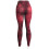 Dameslegging met denimprint, elastisch, slim fit, rood 7