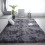 Silk Wool Blend Bedside Rug Non-slip 60x90cm 8