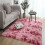 Silk Wool Blend Bedside Rug Non-slip 60x90cm 6