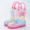 Kids Cartoon Rain Boots Waterproof Rubber Size 5-6 4