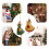 Ange décoratif en bois, style rétro, 12 cm 3