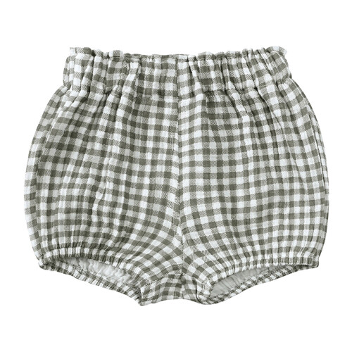 Dívčí šortky Bloomer, bavlna, len, 3-6 měsíců