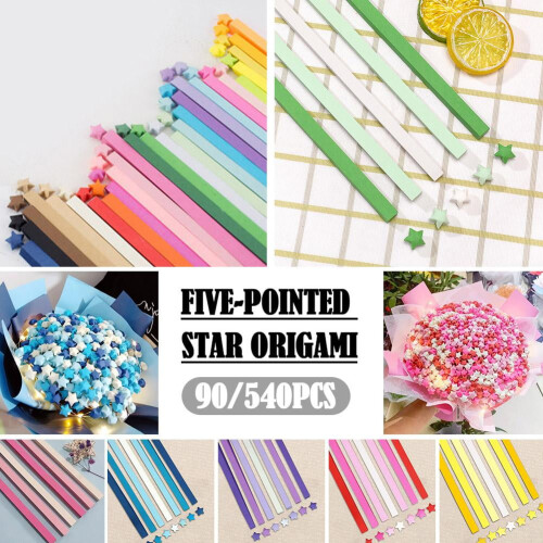 Χάρτινες λωρίδες Origami Star 27 χρωμάτων 1