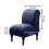Housse de fauteuil sans accoudoirs en jacquard de polyester gris clair 8