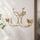 Étagère murale flottante décorative sans perçage pour salon 6