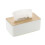 Boîte à mouchoirs rectangulaire en bois 6