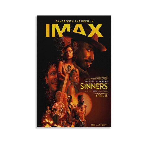 Sinners Vintage filmplakat lerretskunst4Pack
