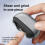 Coupe-ongles électrique rechargeable gris 1 pièce 3