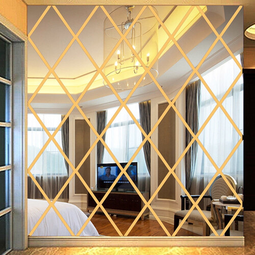 Adesivos de parede 3D para decoração de sala de estar (10 peças) 1