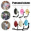 Safe Sound Personal Alarm 140dB with LED Light 2