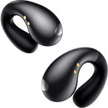 Open Ear Earbuds Ergonomic Clip Bone Conduction Black