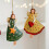 Ange décoratif en bois, style rétro, 12 cm 8