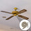 Pull Chain for Ceiling Fan and Light Fixtures 36 Inch Beaded 4