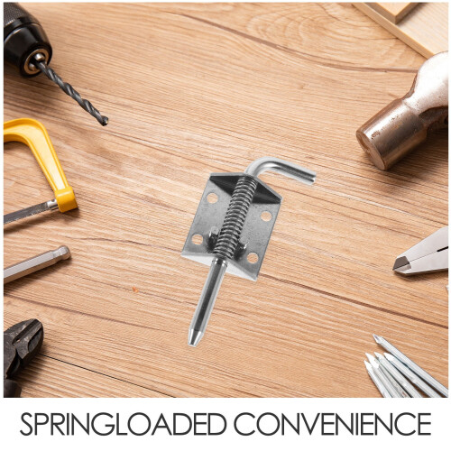 Stainless Steel L-Shaped Trailer Hitch Locking Pin with 2