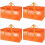 Stora flyttväskor, kraftiga, 4-pack 1