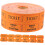 Universal Tickets Orange Paper Labels 1 Roll 4