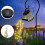 Solar Light Replacement Top with LED Bulb and Panel for 2