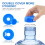 Plastvattenkanna med handtag, 5 liter 5