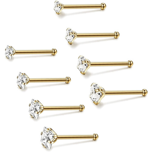 Μύτη από ανοξείδωτο ατσάλι 20g 1.5-3mm 2