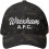 Cappello Flexfit unisex con ricamo di Wrexham, Galles. 1