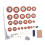 Tampons de réparation pour saxophone ténor (1 jeu) 4