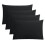 Set van 4 kussenslopen van geborstelde microvezel, queensize (51 x 76 cm). 6