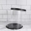 Contenitore per torte con coperchio a cupola trasparente e base da 6 pollici 6