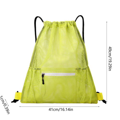 Sport-Rucksack mit Kordelzug aus Polyester, 1-teilig 2