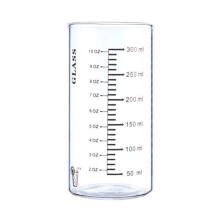Messbecher aus Glas für Milch, Saft und Kaffee, 250 ml