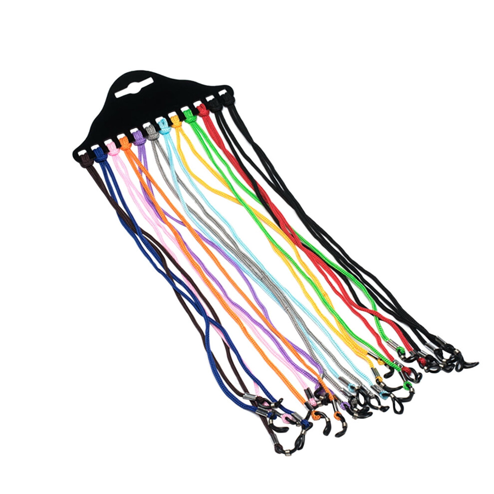 Anti-Slip Eyeglass Strap Lanyard Nylon Adjustable 12 pcs