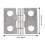 Cerniere in ottone per scatole di legno e gioielli, 50 set 2