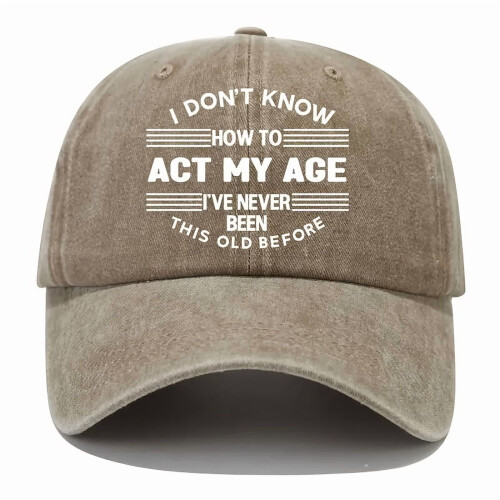 ACT MY AGE baseballpet, lichtgewicht, verstelbaar